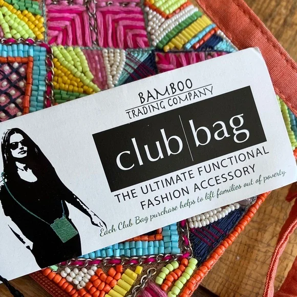 Bamboo Traders Colorful Beaded Wristlet - Picture 3 of 6